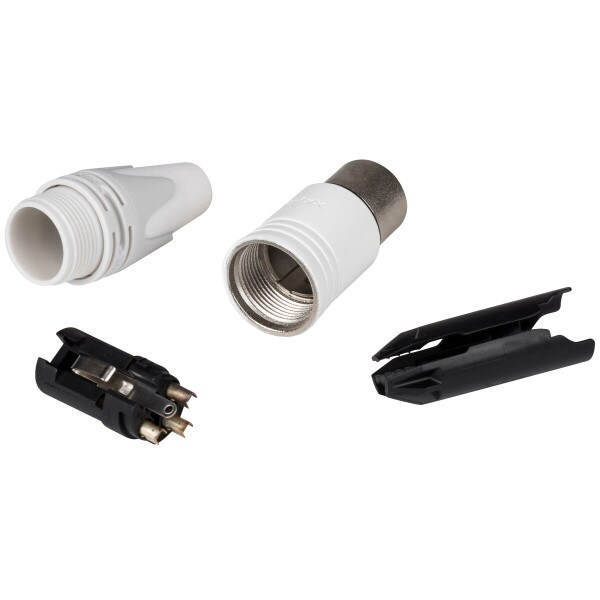 Main product image for Neutrik NC3FXX-WT Female XLR Connector - White 092-2272